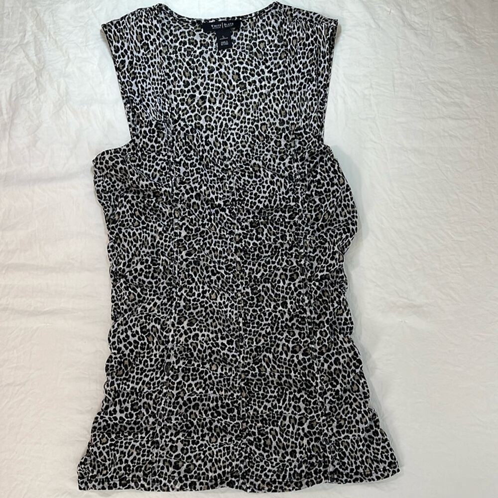 Leopard Print Sleeveless Top